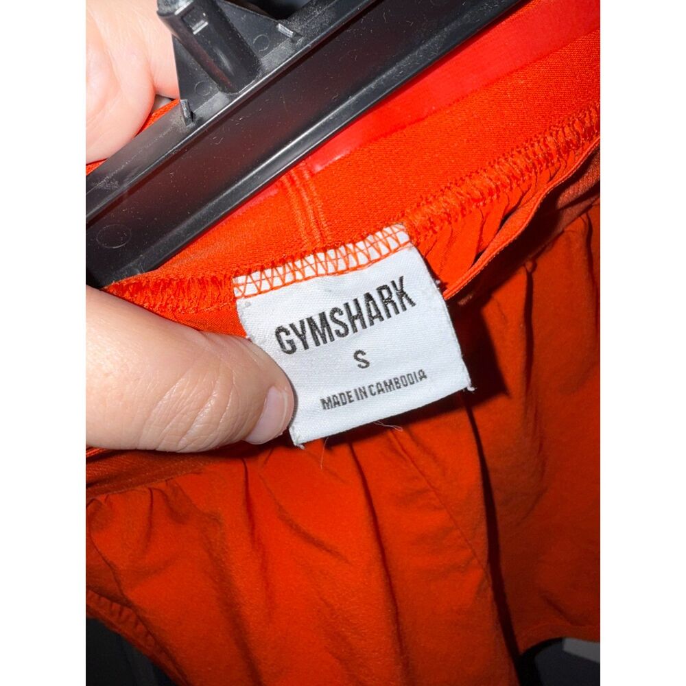 Women's Gymshark Orange Loose Fit Training Shorts | Size Small | Activewear - Picture 4 of 4